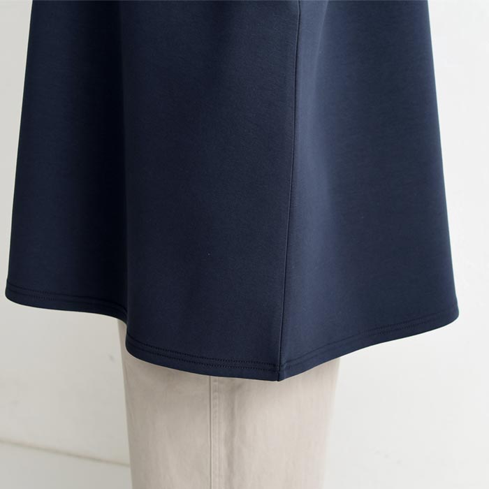 チュニック 長袖 レディース ストレッチポンチ ハイネック 25AW1024R, | earth_eco_loco | 24