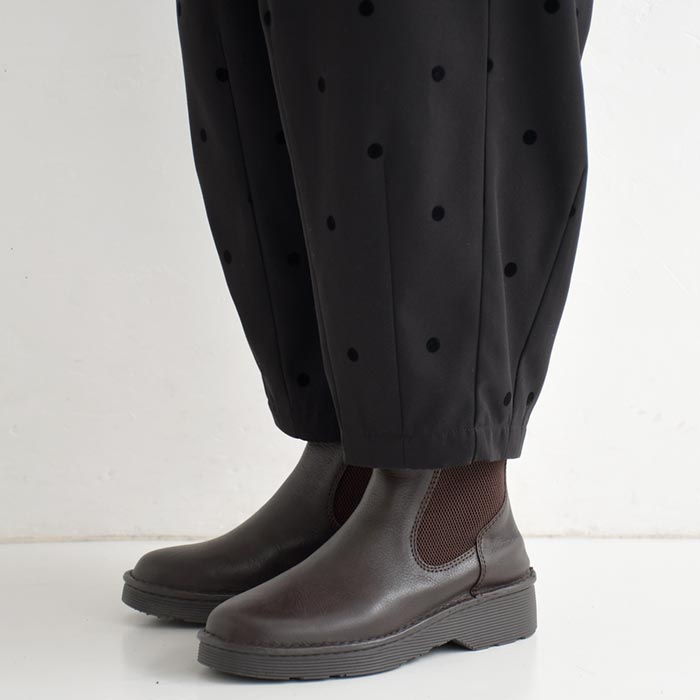 20％OFF セール！ 返品交換不可 サーカスパンツ レディース フロッキードット タック 25AW0919, q1128, q2, | earth_eco_loco | 18