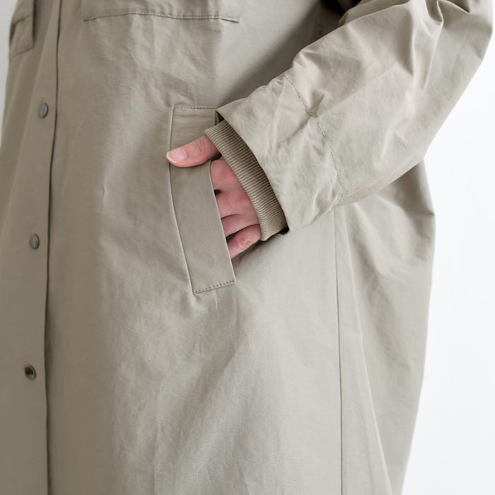 ブルゾンコート ライトアウター レディース ロング 後ろボリューム 軽い 軽量 季節の変わり目 綿 25AW0919, | earth_eco_loco | 20