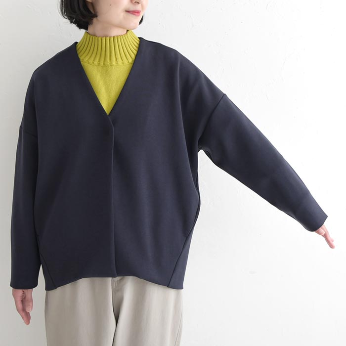 1,111円OFFクーポンあり 30％OFF セール！ 返品交換不可 トッパーショートコート レディース ライトアウター ストレッチポンチ 25AW1003, q0109, q3, | earth_eco_loco | 18