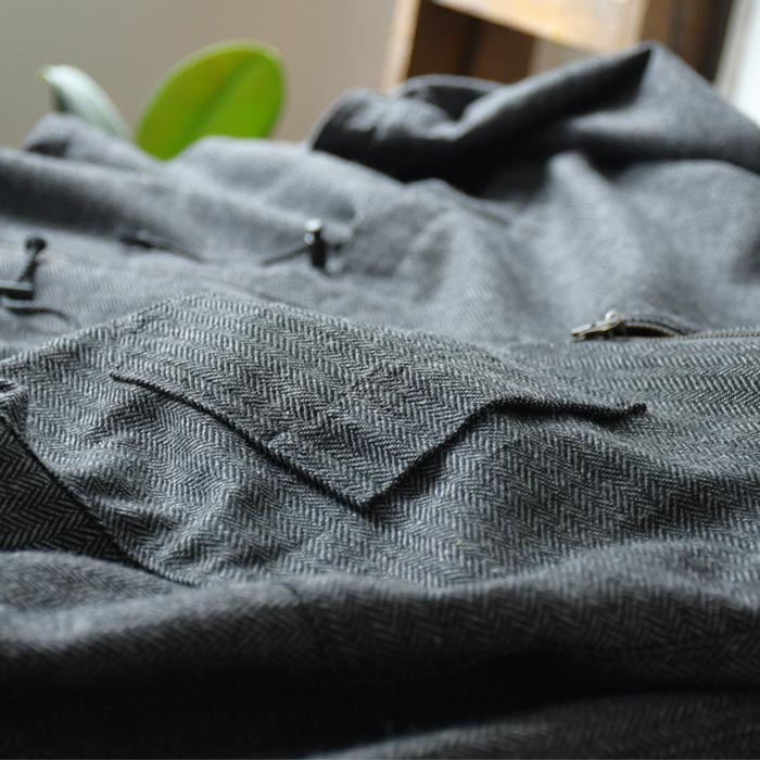 30％OFF セール！ 返品交換不可 マウンテンパーカー レディース マンパ ライトアウター ツイード ヘリンボン 裏地付き ゆったり 25AW1024, q0109, q3, | earth_eco_loco | 16