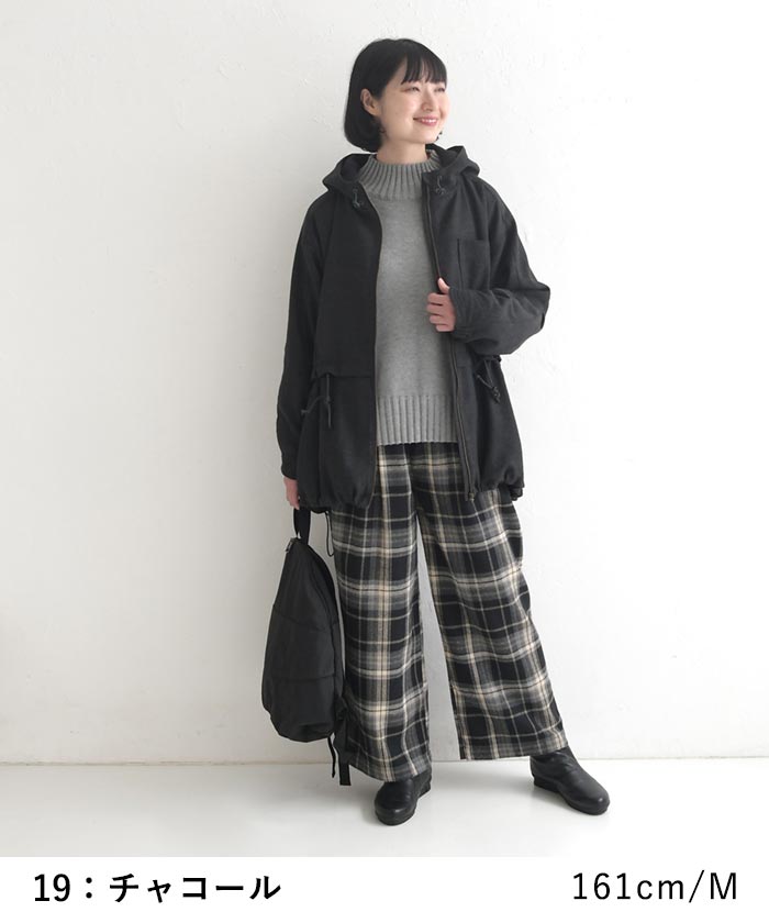 30％OFF セール！ 返品交換不可 マウンテンパーカー レディース マンパ ライトアウター ツイード ヘリンボン 裏地付き ゆったり 25AW1024, q0109, q3, | earth_eco_loco | 05