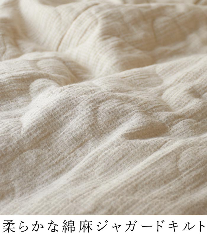 50％OFF セール！ 返品交換不可 ボトルネックコート 綿麻ジャガード ひょうたんキルト キルティング レディース ロング丈 裏ボア 25AW1107, q0123, q5, | earth_eco_loco | 06