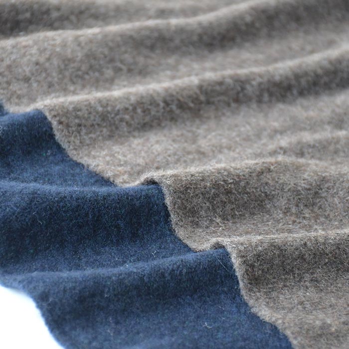 20％OFF セール！ 返品交換不可 ニット プルオーバー バイカラー 半端袖 柔らかキャメル混 25AW1120, q0109, q2, | earth_eco_loco | 14