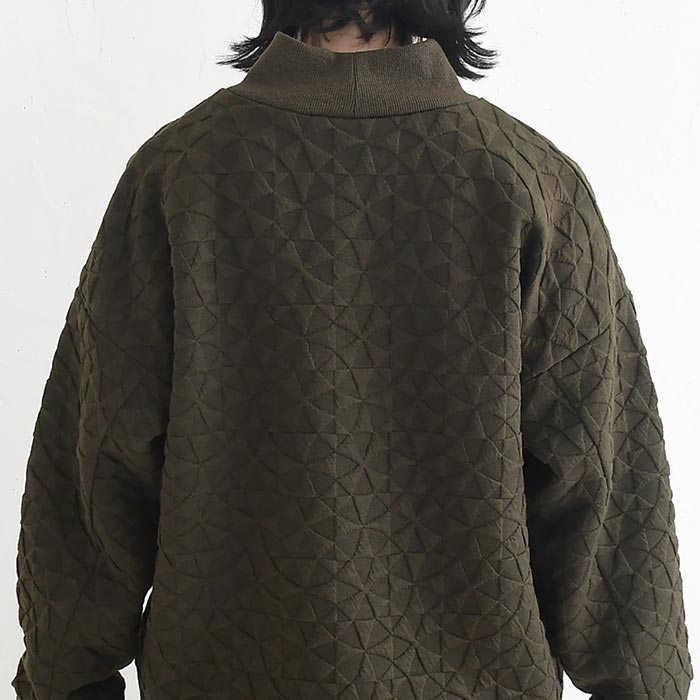 ハイネックプルオーバー 幾何学ジャガード earth_eco_loco  秋 冬 26AW1002, | earth_eco_loco | 15