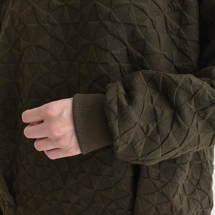 ハイネックプルオーバー 幾何学ジャガード earth_eco_loco  秋 冬 26AW1002, | earth_eco_loco | 17
