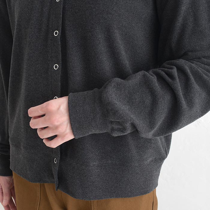 カーディガン ピーチ起毛 ブルゾン風 earth_eco_loco  秋 冬 26AW1002, | earth_eco_loco | 17