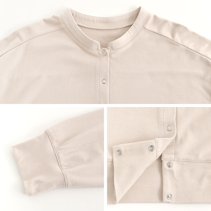 カーディガン ピーチ起毛 ブルゾン風 earth_eco_loco  秋 冬 26AW1002, | earth_eco_loco | 20