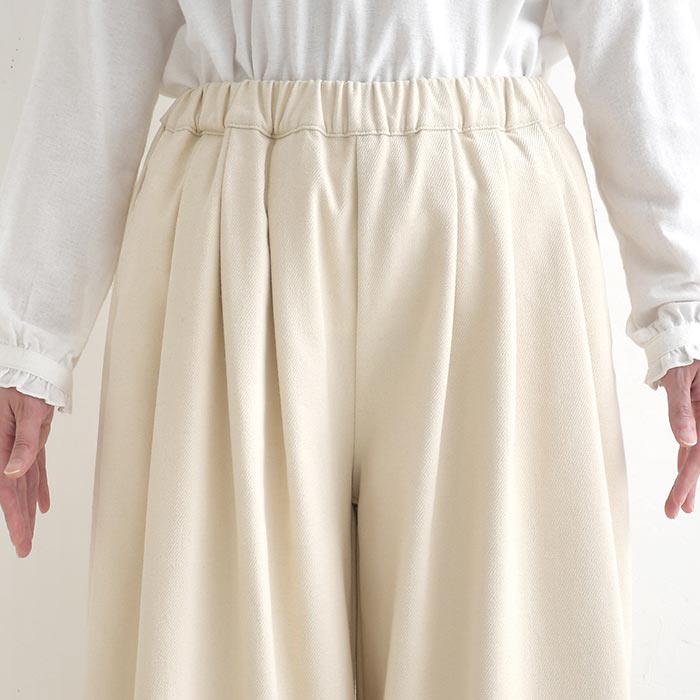 最大20％OFFクーポンあり フレアパンツ シェニール裏パウダー起毛 earth_eco_loco  秋冬 26AW1023, | earth_eco_loco | 15