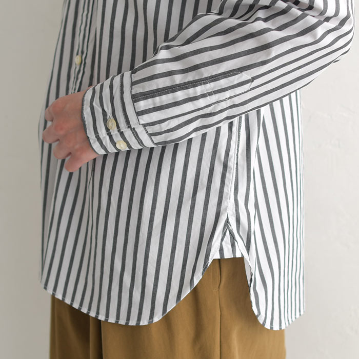 メール便送料無料 シャツ ブラウス 長袖 レディース タイプライター 綿100% 25AW0808R, | earth_eco_loco | 25