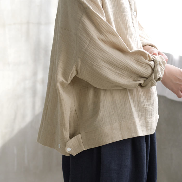 最大20％OFFクーポンあり ワイドシャツ ブラウス レディース プルオーバー 綿100% 大きいサイズ 春 夏 26SS0304R,  c14, | earth_eco_loco | 16