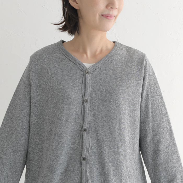 オリジナル ブルゾン カーディガン コットン接結 M〜3L 綿 100％ 大きいサイズ 春 秋 冬 30代 40代 50代 24SS0202R, n15,｜ecoloco｜23