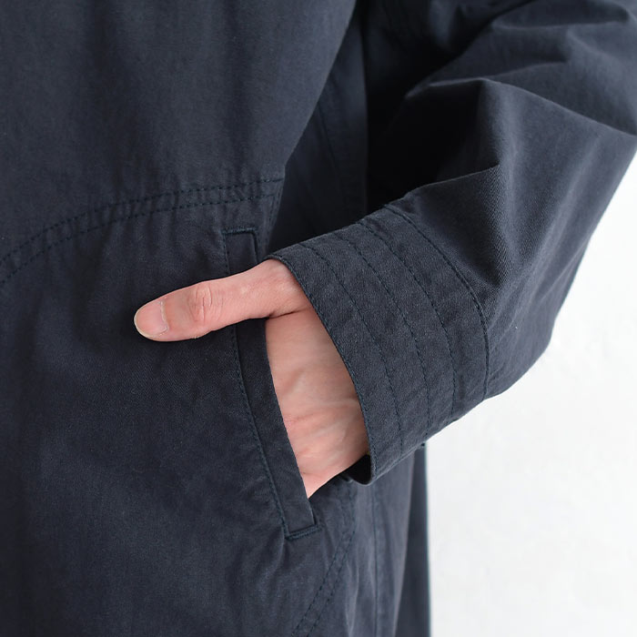 ワークコート レディース コットン ステッチ ライトアウター ロング 綿100% 25AW0912R, | earth_eco_loco | 19