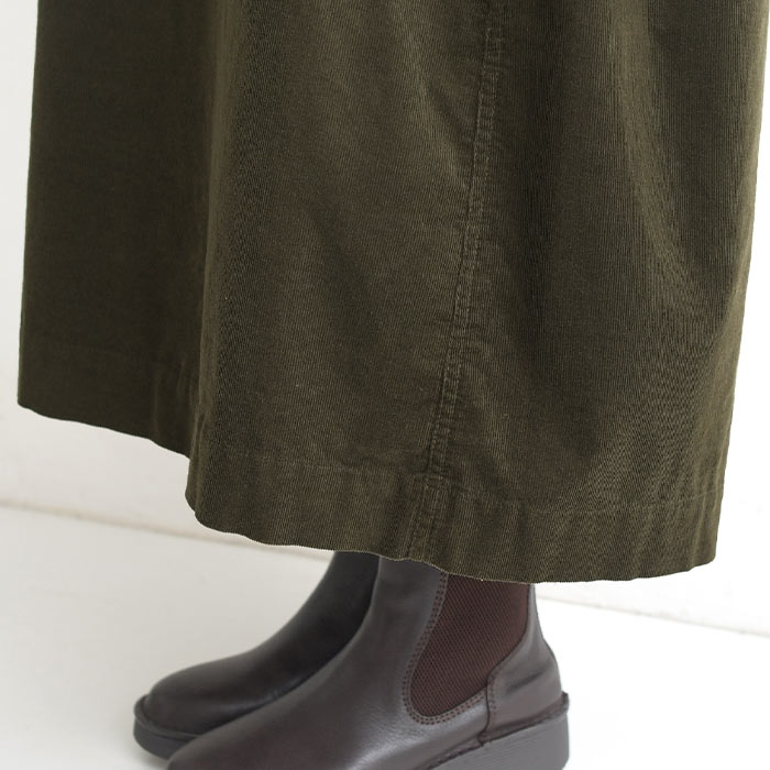 シャツワンピース 長袖 レディース コーデュロイ ワイドポケット 綿100％ 25AW1010R, | earth_eco_loco | 19