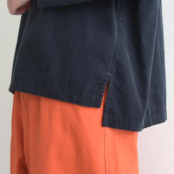 プルオーバー レディース ブラウス シャツ コーデュロイ ボートネック 綿100% 25AW1010R, | earth_eco_loco | 20