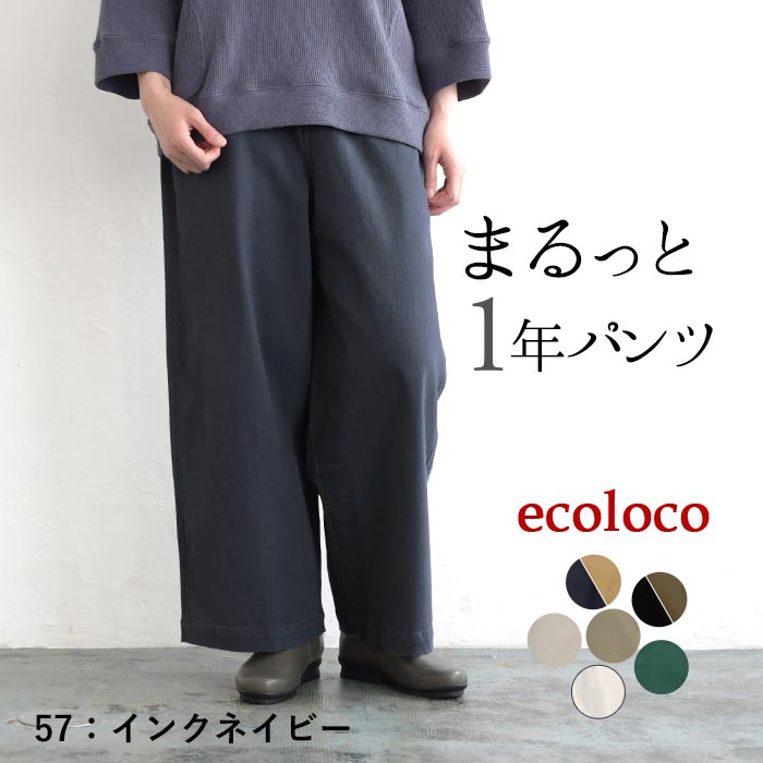 ワイドパンツ ワイドパンツルック レディース ロング S〜4L 微起毛 コットンストレッチ 綿 大きいサイズ 24AW0904R, : e3343 :  ecoloco - 通販 - Yahoo!ショッピング