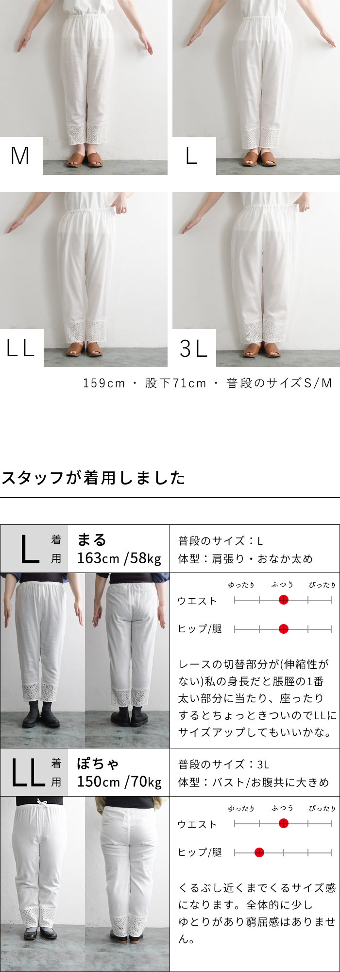 メール便可 ワンピースの下 涼しい インナーパンツ M〜3L 裾レース ウエストゴム 綿100％ 大きいサイズ 春 夏 24SS0404R, :  e3374 : ecoloco - 通販 - Yahoo!ショッピング