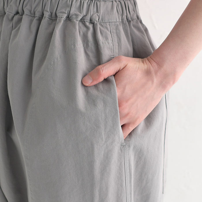 ワイドパンツ レディース テーパード ワンピースの下に履く ゆったり 涼しい 綿100％ 大きいサイズ 25SS0404R, | earth_eco_loco | 24