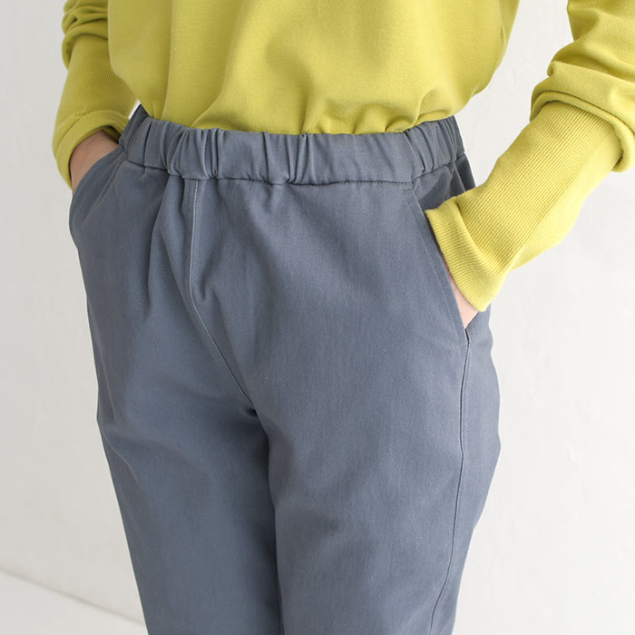 パンツ 暖パン レディース 裏起毛 10分丈 あったか ワンピースの下に穿く ウエストゴム 綿 レギパン 24AW1114R, |  | 25