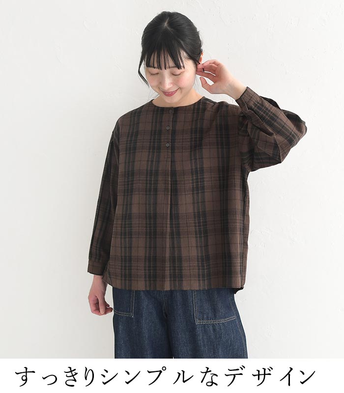 【大きいサイズレディース】タック使いチェック柄ブラウス 楽天市場】シャツ レディース チェック ブラウス オフィス