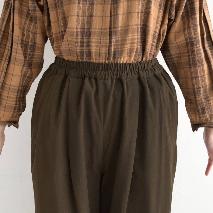 50％OFF セール！ 返品交換不可 ワイドパンツ レディース 秋物 コットン ゆったり ストレート 綿100％ 大きいサイズ 24AW0906, q0109, q5, | earth_eco_loco | 17