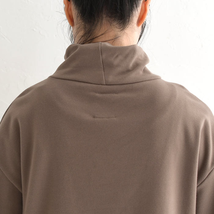 プルオーバー 長袖 レディース タートル あったか 伸びる 綿 秋冬 25AW0926R, c1204, | earth_eco_loco | 21