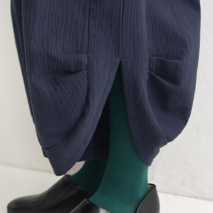 50％OFF セール！ 返品交換不可 パンツ ワイド アラジン　レディース 裏起毛 スリット入り 綿麻ガーゼ接結 大きいサイズ 24AW1011, q0109, q5, | earth_eco_loco | 20