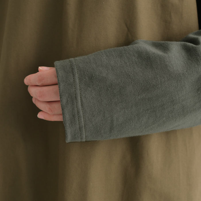 メール便送料無料 カットソー ロンT 長袖 レディース 日本製 ゆったり ワイド 綿100％ 24AW1011, | earth_eco_loco | 20