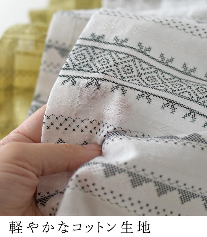 ブラウス 長袖 レディース シャツ プルオーバー 袖リブ 綿100％ 大きいサイズ 24AW0913, | earth_eco_loco | 05