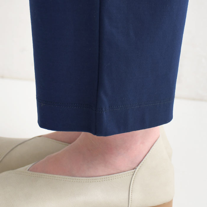 【50％OFF セール！】 返品交換不可 パンツ きれいめ 9分丈 レディース スラックス ストレッチ 大きいサイズ 24AW0913, q1219, q5, | earth_eco_loco | 20