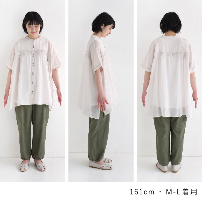 マルチサイズ ブラウス シャツ 70sリゾートシャツ レディース miniministore ペイント柄シャツ レディースブラウス春秋