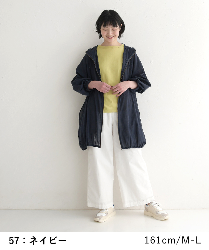 Y's 薄手レーヨンパーカー REAL STYLE（ファッション） カットソー レディース 長袖