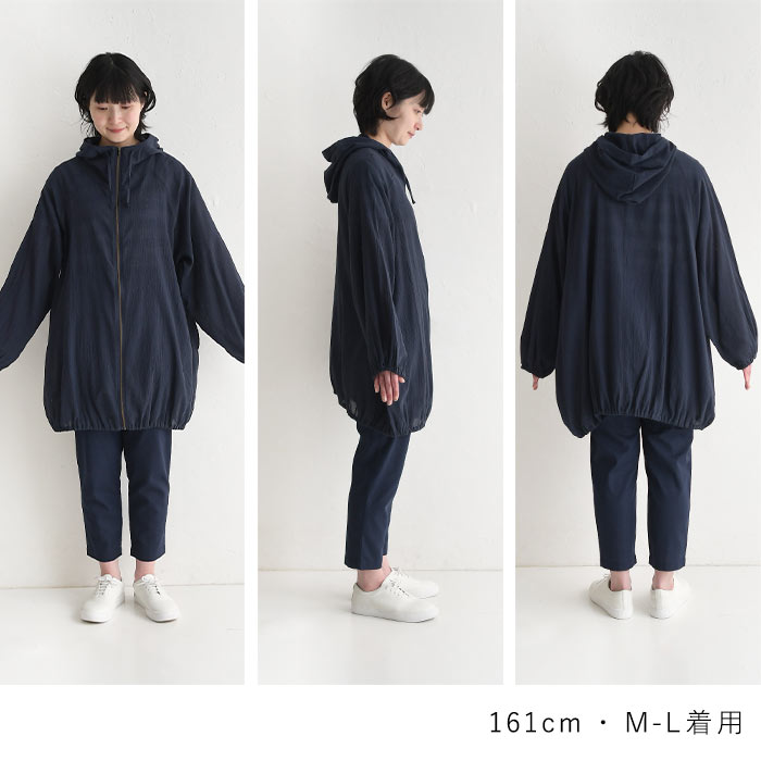 earth_eco_loco セール！返品交換不可 パーカー 薄手 レディース