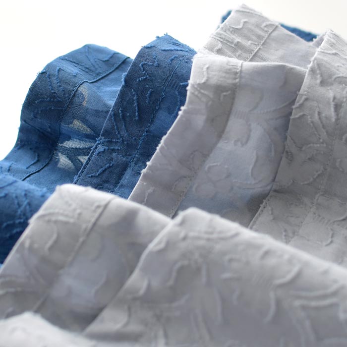 前開きブラウス シャツ レディース 七分袖 羽織り ドビーコットン ボタニカル柄 綿100％ 大きいサイズ 25SS0604, | earth_eco_loco | 14