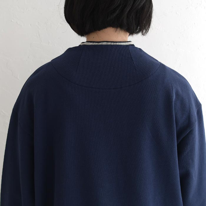 【20％OFF セール！】 返品交換不可 ハイネック カーディガン レディース コットン裏毛 綿 25AW1010, q1219, q2, | earth_eco_loco | 16