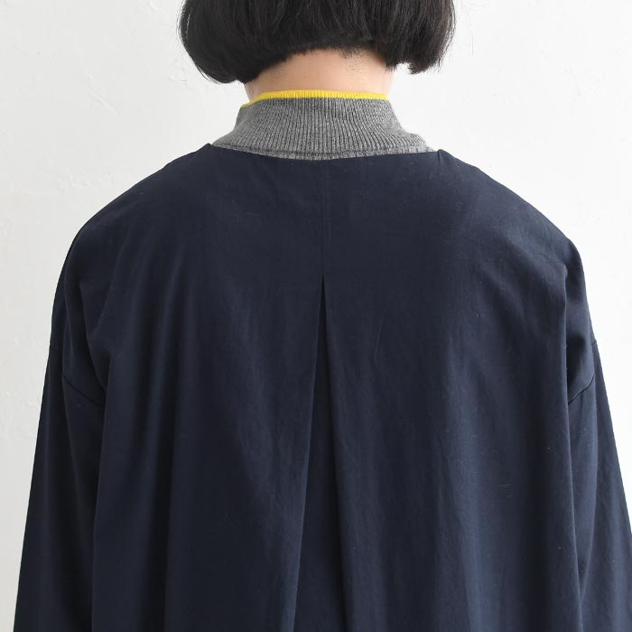 50％OFF セール！ 返品交換不可 ワンピース 長袖 レディース ロング ストレッチコットン ダブルボタン 綿 25AW0904, q0109, q5, | earth_eco_loco | 18