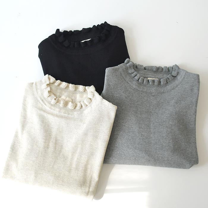 ニットセーター 長袖 レディース 綿100％30代 40代 50代 秋冬 25AW1204, | earth_eco_loco | 16