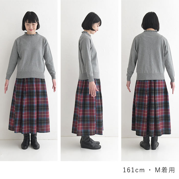 ニットセーター 長袖 レディース 綿100％30代 40代 50代 秋冬 25AW1204, | earth_eco_loco | 22