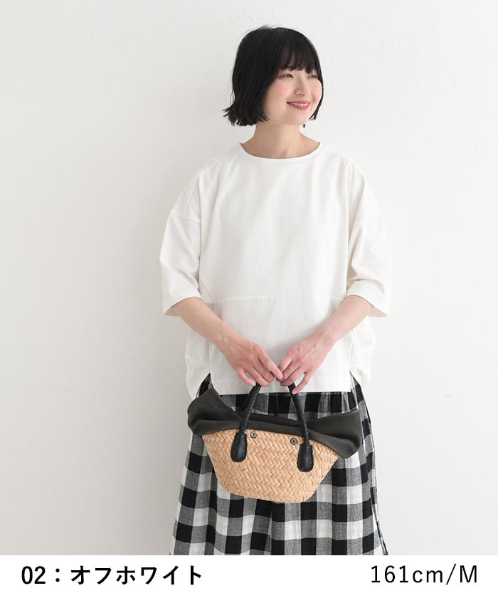 カットソー Tシャツ ストレッチコットン earth_eco_loco 春 夏 30代 40代 50代 26SS0403, | earth_eco_loco | 18