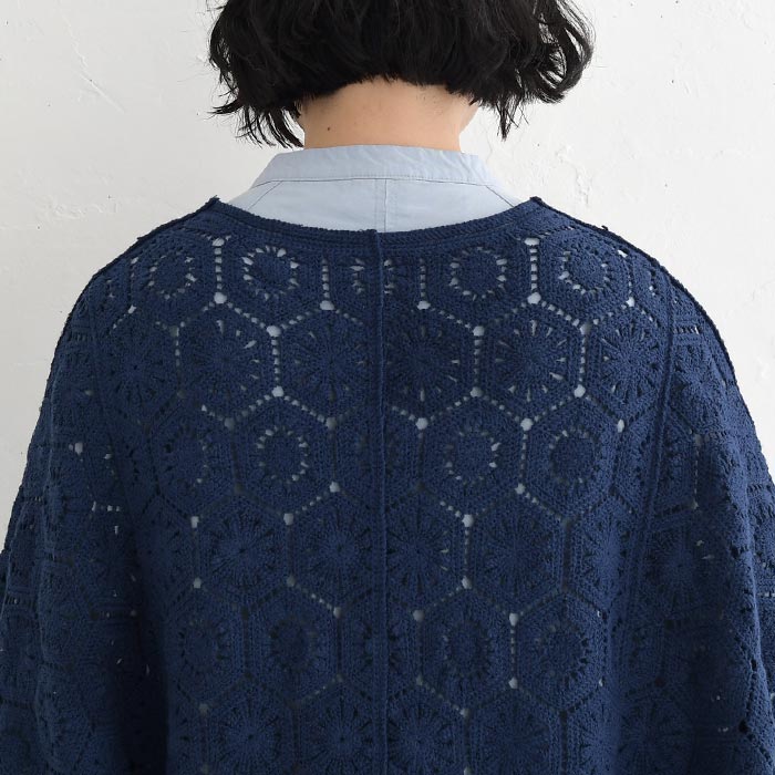 新作早割P5倍 カーディガン レディース コットン クロシェ 五分袖 綿100％ 春夏 秋 30代 40代 50代 26SS0219, | earth_eco_loco | 19