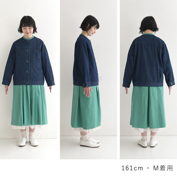 新作早割P5倍 ジャケット デニム レディース ライトデニム 軽量 羽織り 綿100％ 大きいサイズ 26SS0219, 爆買 | earth_eco_loco | 20