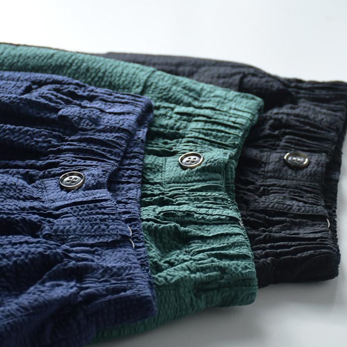 パンツ 旅行にもシワ気にならない コットンサッカー earth_eco_loco 春 夏 30代 40代 50代 26SS0403, | earth_eco_loco | 17