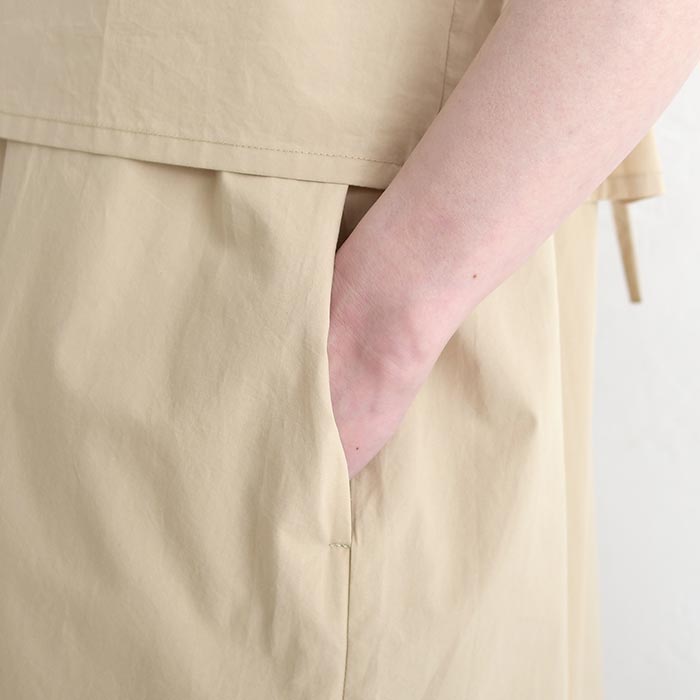 ワンピース 前後2way レイヤード風 ドッキング 綿100% earth_eco_loco 春 夏 30代 40代 50代 26SS0501, | earth_eco_loco | 20