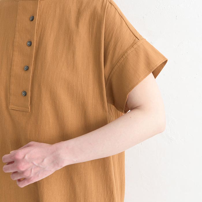 チュニック ワッシャーコットン 涼しい 綿100% earth_eco_loco 春 夏 30代 40代 50代 26SS0522, | earth_eco_loco | 17