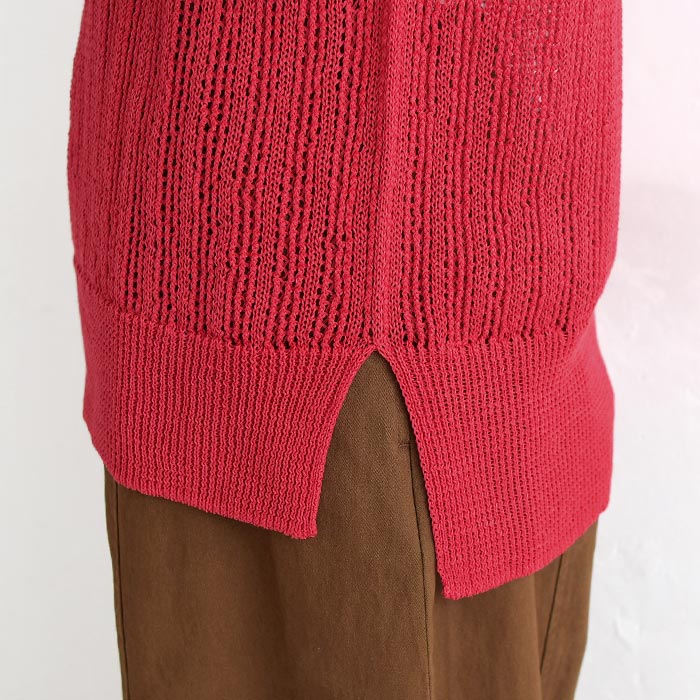 早割10％OFFクーポン ベスト 麻ライクギマコットン earth_eco_loco  秋 30代 40代 50代 26AW0821, | earth_eco_loco | 20