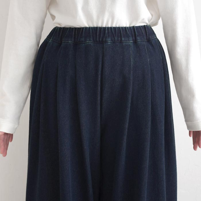 ワイドフレアパンツ ニットデニム earth_eco_loco  秋 冬 26AW0918, | earth_eco_loco | 15