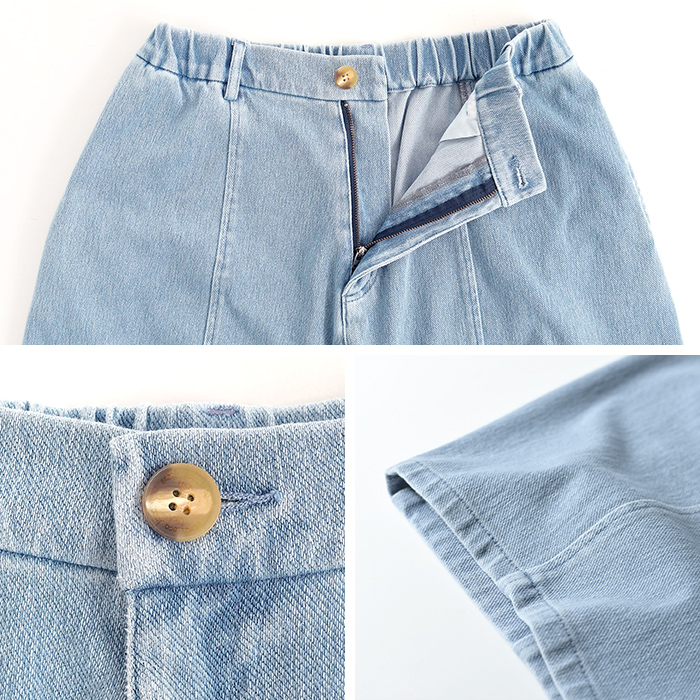 バレルパンツ ニットデニム earth_eco_loco  秋 冬 26AW0918, | earth_eco_loco | 20