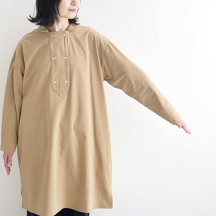 チュニックワンピース 起毛コットンearth_eco_loco  秋 冬 26AW1002, | earth_eco_loco | 16