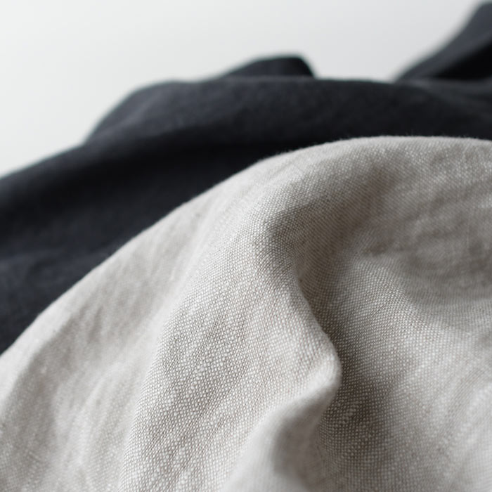 ワイド パンツ 9分丈 ゆったり レディース 9番手リネン 裾タック 麻100％ 秋冬 24AW1204R, オリジナル | earth_eco_loco | 15