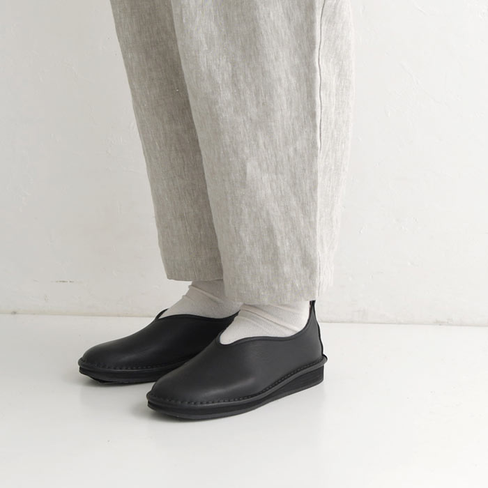 ワイド パンツ 9分丈 ゆったり レディース 9番手リネン 裾タック 麻100％ 秋冬 24AW1204R, オリジナル | earth_eco_loco | 19
